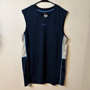 Nike Navy Blue Sleeveless Athletic Top